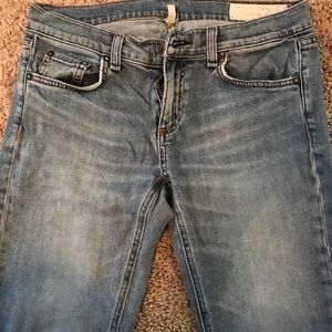 Rag and bone straight leg / skinny